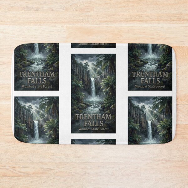 Item preview, Trentham Falls Wombat State Forest - Basalt Columns Art designed and sold by Digital Dreams Arts.