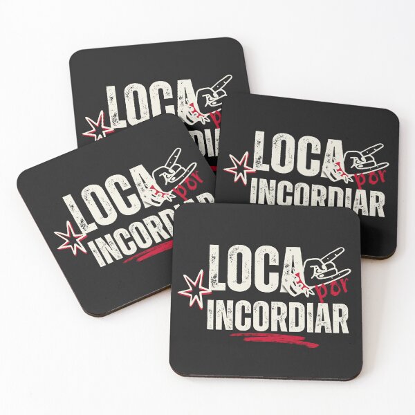 Item preview, Spanish rock song version: "Loca por incordiar" (Crazy for Troubling). Rosendo. (Blanco) designed and sold by Rebeldía Pura.