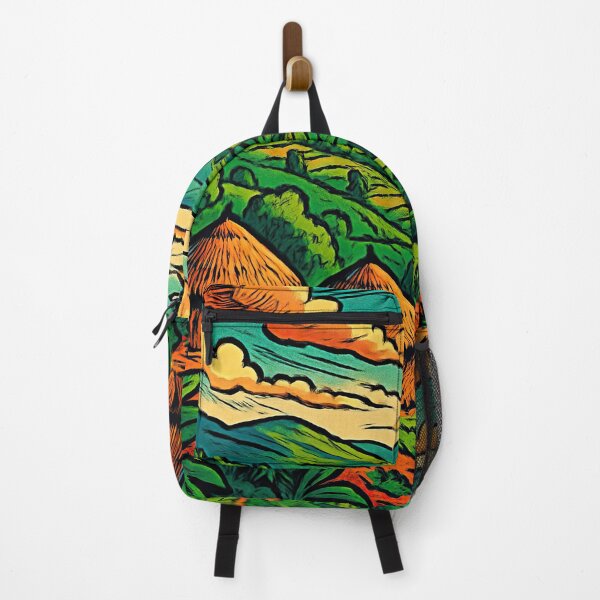 Item preview, Burundi landscape | Comics stylCartoone -  designed and sold by ComicsFactory.