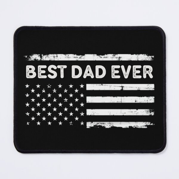 Item preview, Best Dad Ever Patriotic American Flag Father Quote Gift designed and sold by flagylART.