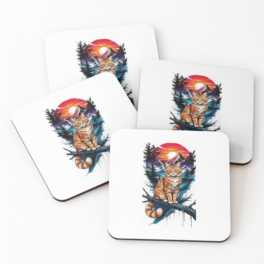 Item preview, Coasters (Set of 4) designed and sold by GoldLeopard.