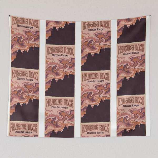 Item preview, Hanging Rock Mystery - Picnic at Hanging Rock 70s Psychedelic Art designed and sold by Digital Dreams Arts.