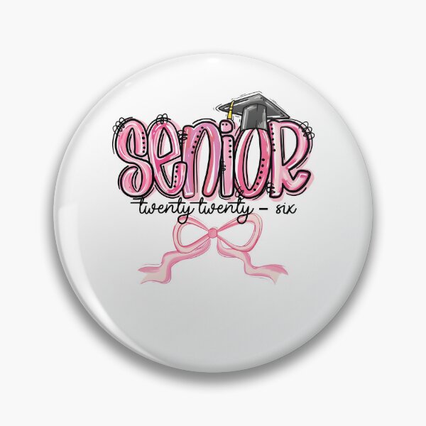 Item preview, Senior Twenty Twenty-Six Class Of 2026 Pink Bow Graduation designed and sold by pansak.