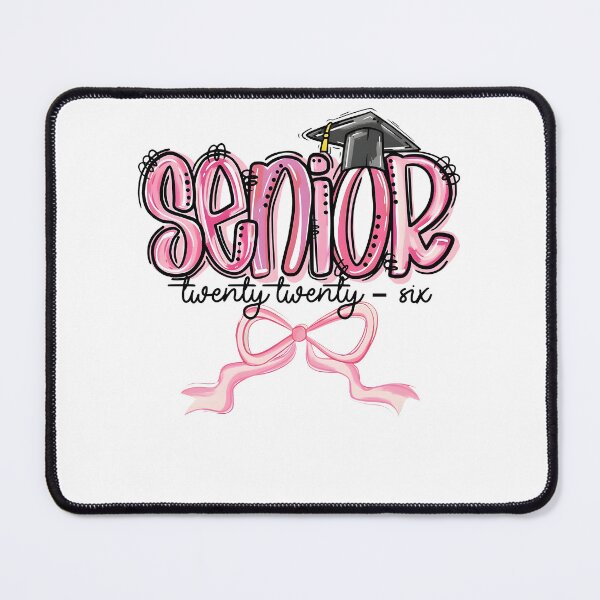 Item preview, Senior Twenty Twenty-Six Class Of 2026 Pink Bow Graduation designed and sold by pansak.