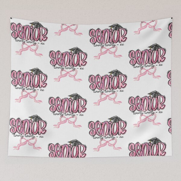 Item preview, Senior Twenty Twenty-Six Class Of 2026 Pink Bow Graduation designed and sold by pansak.
