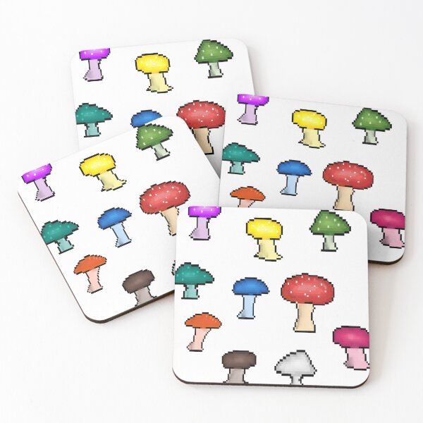 Item preview, Mushroom Pixel Medley designed and sold by UbiquitousScar.