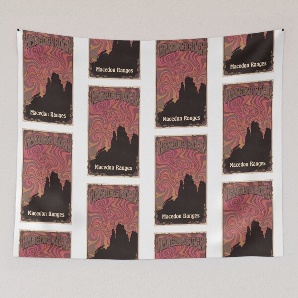 Item preview, Macedon Ranges Victoria - Hanging Rock Vintage Poster designed and sold by Digital Dreams Arts.