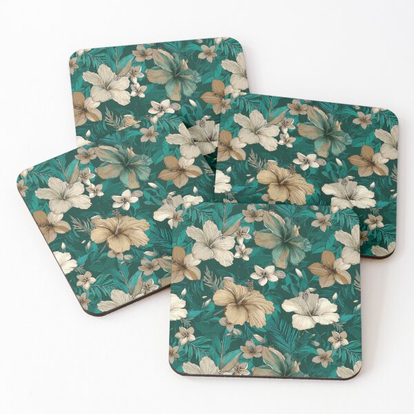 Item preview, Charming Tropical Floral Texture  - Botanical Garden Pattern  - Gifts For Husband designed and sold by RoyalStarsPatts.