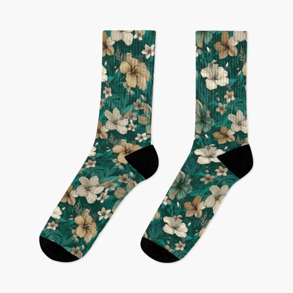 Item preview, Charming Tropical Floral Texture  - Botanical Garden Pattern  - Gifts For Husband designed and sold by RoyalStarsPatts.