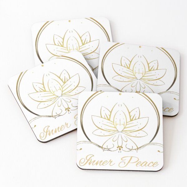 Item preview, Golden Lotus Mandala Inner Peace Spiritual Art  designed and sold by Warrior Wear .