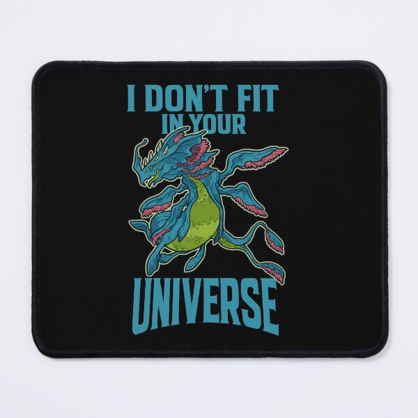 Item preview, I Don’t Fit In Your Universe – Cosmic Rebel Creature designed and sold by digijob.