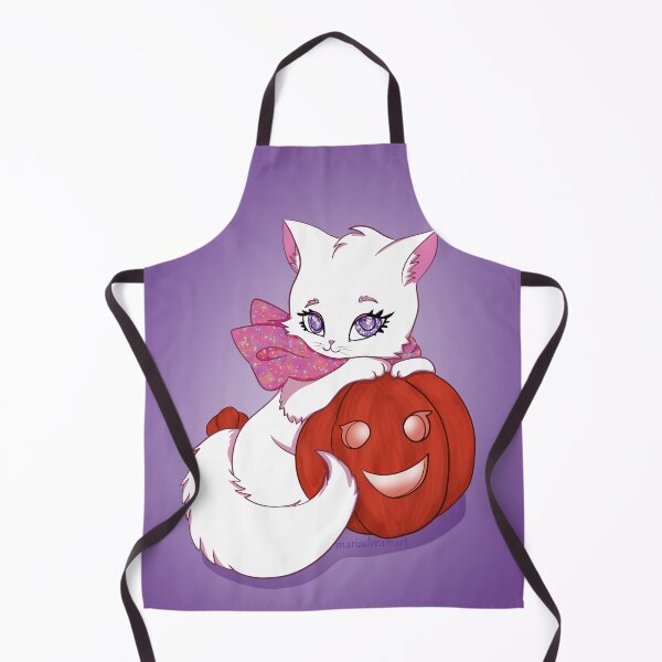 Item preview, Helloween cat designed and sold by "mariadreamart".