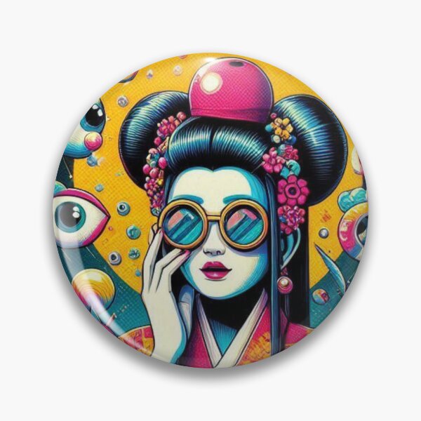 Item preview, Pop Art Fusion: Takashi Murakami-Inspired Design for Custom Products designed and sold by TwoDotsStudio.