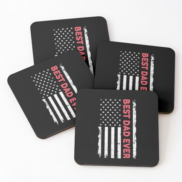 Item preview, Best Dad Ever Patriotic American Flag Vertical Quote Gift designed and sold by flagylART.