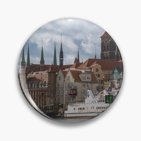 Item preview, View of the Gdansk riverside in Poland designed and sold by WorldScenery.