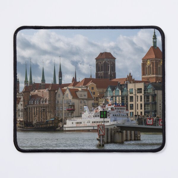 Item preview, View of the Gdansk riverside in Poland designed and sold by WorldScenery.