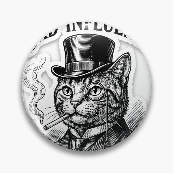 Item preview, Victorian Cat "Bad Influence" – Vintage Engraving designed and sold by SantyShop.