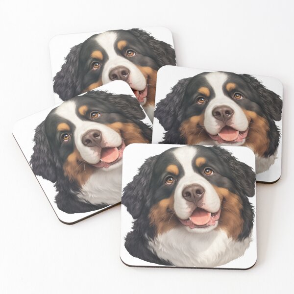Item preview, Bernese Mountain Dog Portrait designed and sold by SMARTKIT  DESIGNAGENCY.
