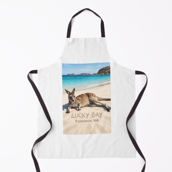 Item preview, Lucky Bay Esperance - Kangaroo on the Whitest Sand Beach Art designed and sold by Digital Dreams Arts.