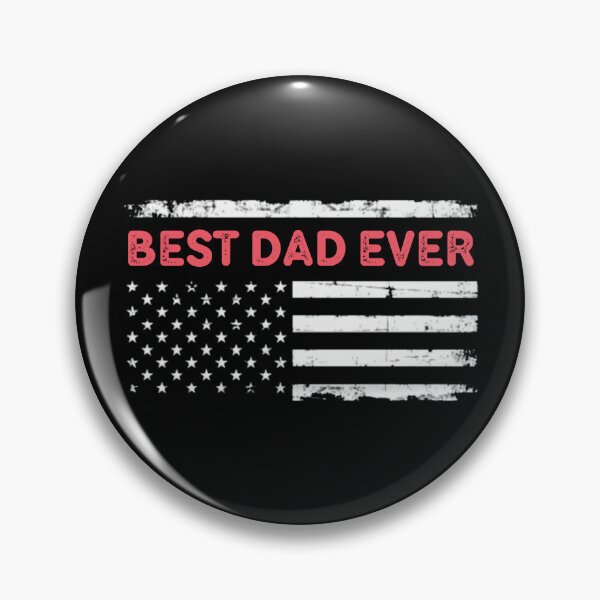 Item preview, Best Dad Ever Patriotic American Flag Father Quote Gift designed and sold by flagylART.