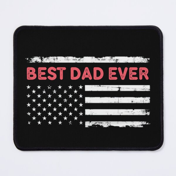 Item preview, Best Dad Ever Patriotic American Flag Father Quote Gift designed and sold by flagylART.