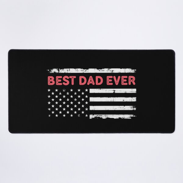 Item preview, Best Dad Ever Patriotic American Flag Father Quote Gift designed and sold by flagylART.