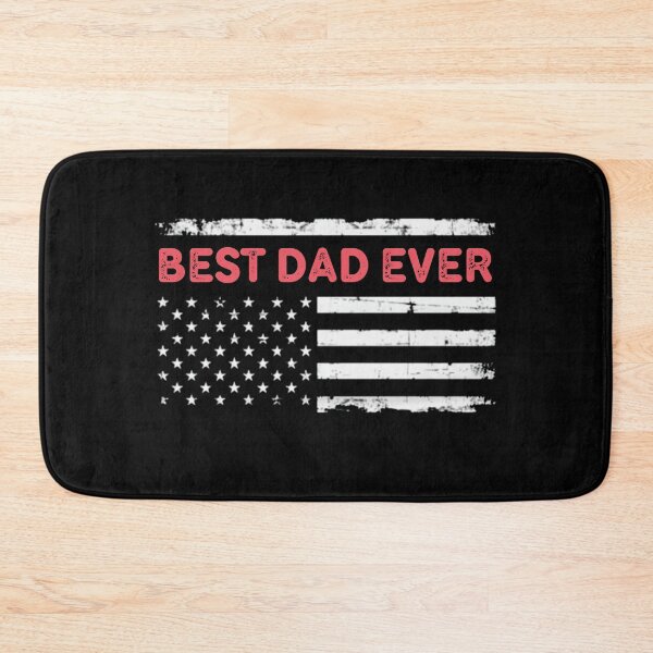 Item preview, Best Dad Ever Patriotic American Flag Father Quote Gift designed and sold by flagylART.