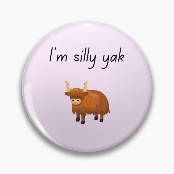 Item preview, Silly Yak – Funny Coeliac Disease Pun with Yak Graphic | Gluten Free Joke Design designed and sold by My Gluten Free Life UK.