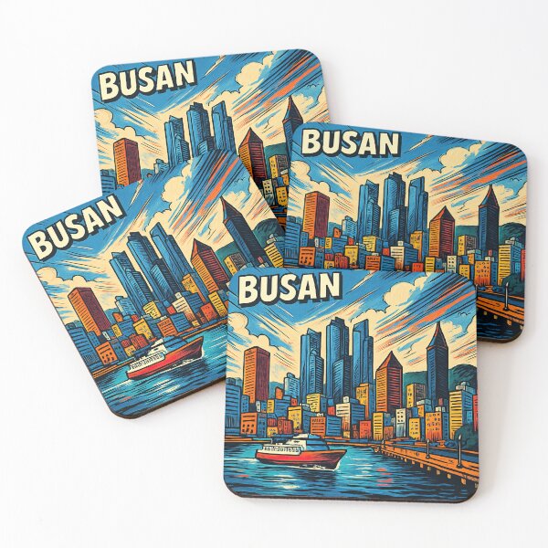 Item preview, busan, city | Comics stylCartoone -  designed and sold by ComicsFactory.