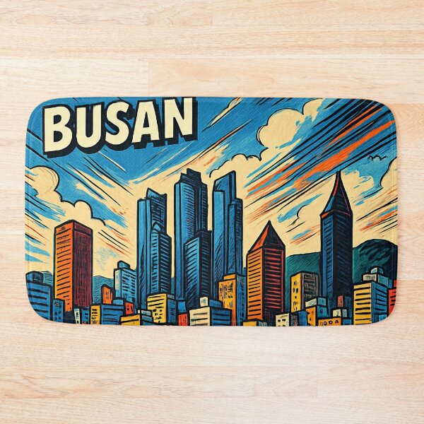 Item preview, busan, city | Comics stylCartoone -  designed and sold by ComicsFactory.