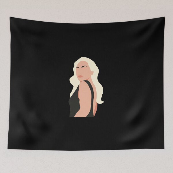 Item preview, Lady Gaga Lineless Illustration designed and sold by dsxclothing.