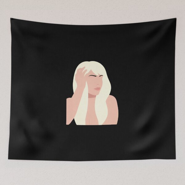 Item preview, Lady Gaga Lineless Illustration designed and sold by dsxclothing.