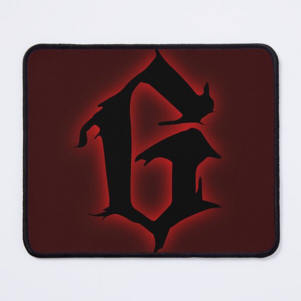 Item preview, Letter G with Red Shadow – Bold Typography Design designed and sold by Angellee12.