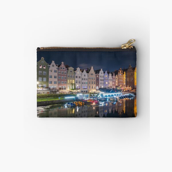 Item preview, Old Town Gdansk at night in Poland designed and sold by WorldScenery.