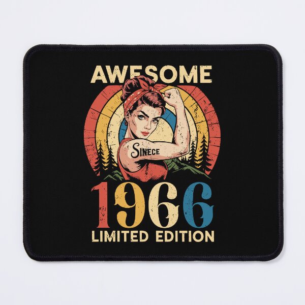 Item preview, Awesome Since 1966 Vintage 60th Women's Bday designed and sold by Y-Vibes.