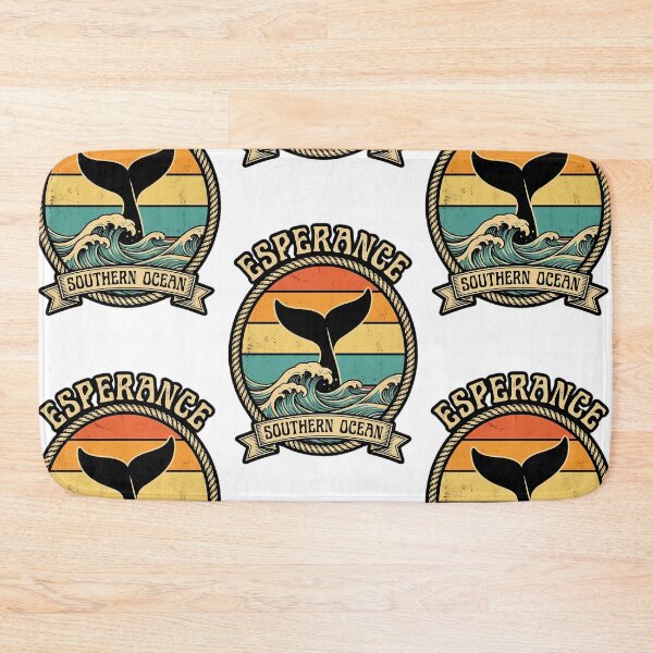 Item preview, Esperance Whale Tail - Vintage Southern Ocean Badge Art designed and sold by Digital Dreams Arts.