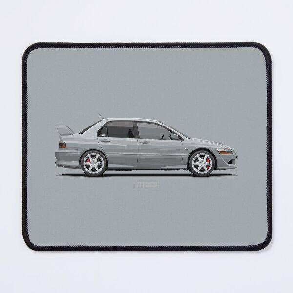 Item preview, Evo VIII Apex Silver – JDM Sports Car Illustration designed and sold by ARVwerks.
