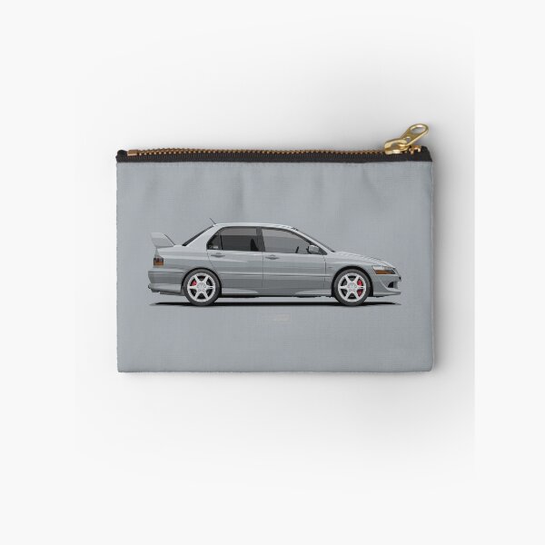 Item preview, Evo VIII Apex Silver – JDM Sports Car Illustration designed and sold by ARVwerks.