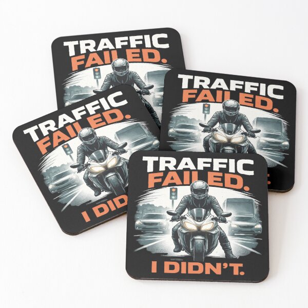 Item preview, Traffic Failed. I Didn’t. – Resilient Mindset & Urban Humor T-Shirt designed and sold by RMTrendy.
