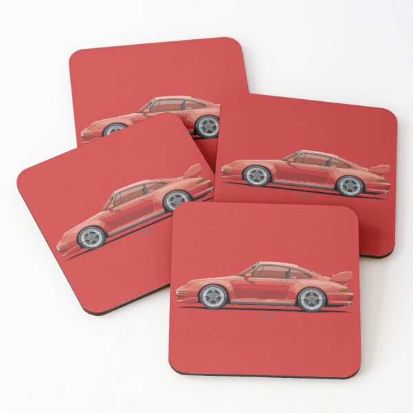Item preview, 993 GT2 Classic Sports Car Guards Red designed and sold by ARVwerks.