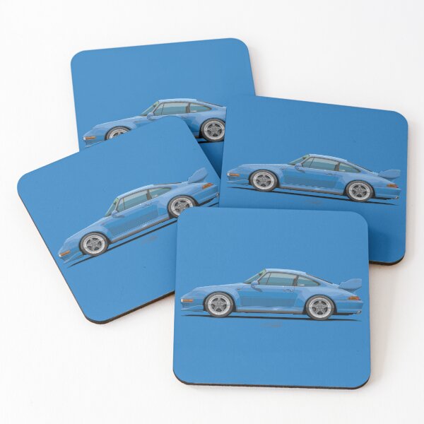 Item preview, 993 GT2 Classic Sports Car Riviera Blue designed and sold by ARVwerks.