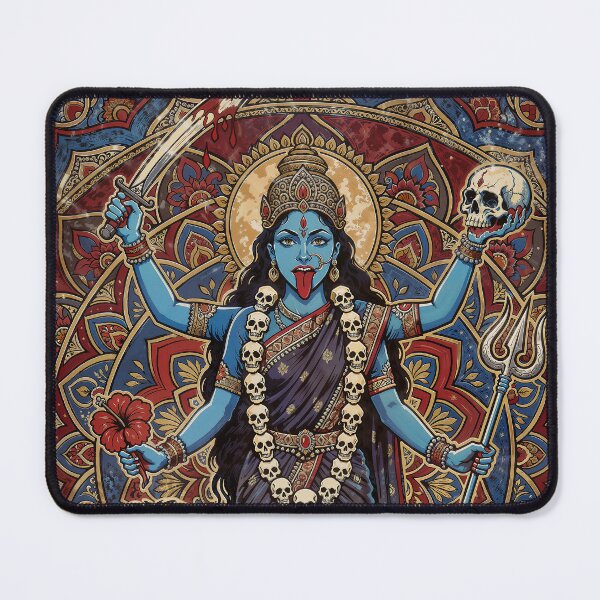 Item preview, Kali Goddess Illustration designed and sold by AliceWhiteDF.