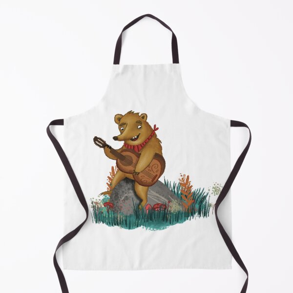 Item preview, The guitar sounds cheerful with Mr. Bear. designed and sold by amatita.