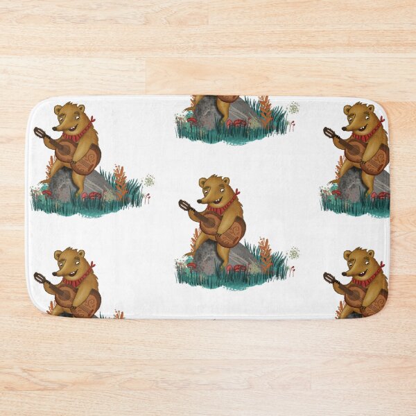 Item preview, The guitar sounds cheerful with Mr. Bear. designed and sold by amatita.