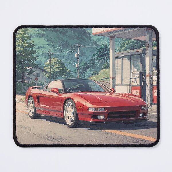 Item preview, NSX JDM Mountain Road Retro Anime designed and sold by RCStoreUy.
