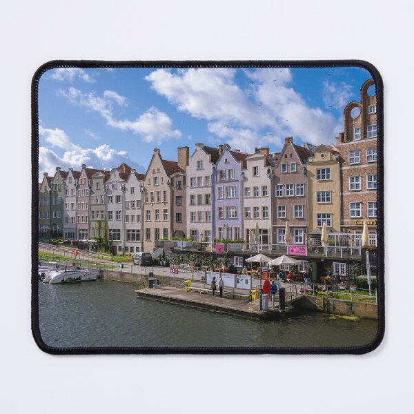 Item preview, Riverside view of Gdansk old town in Poland designed and sold by WorldScenery.
