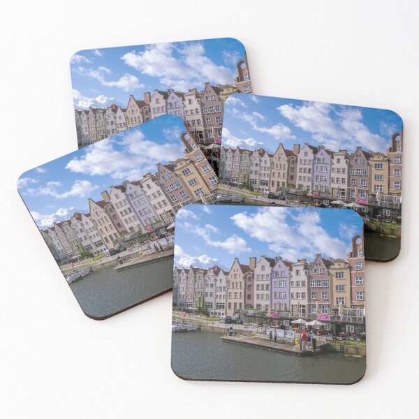 Item preview, Riverside view of Gdansk old town in Poland designed and sold by WorldScenery.