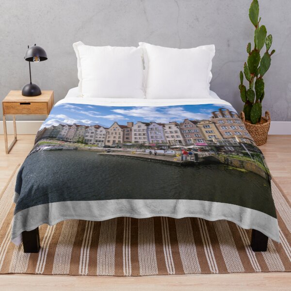 Item preview, Riverside view of Gdansk old town in Poland designed and sold by WorldScenery.