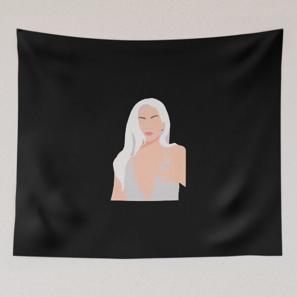 Item preview, Lady Gaga Lineless Illustration designed and sold by dsxclothing.