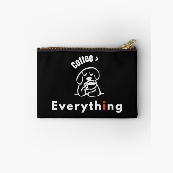 Item preview, Coffee Over Everything – Funny Coffee Quote Minimal Design - Minimal designed and sold by MK-Charlie.